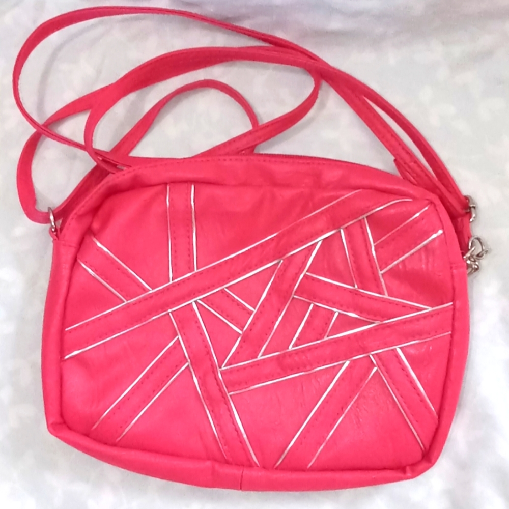 Vintage candies hot pink crossbody purse